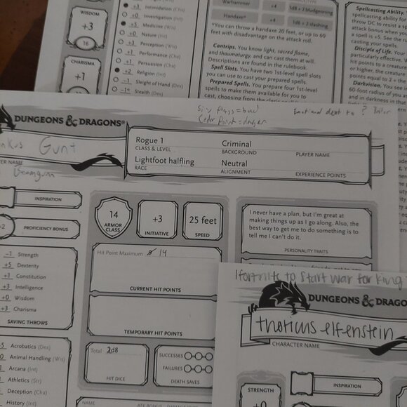 Wizards of the Coast D & D Dungeons & Dragons Starter Set 2014 - Picture 10 of 12